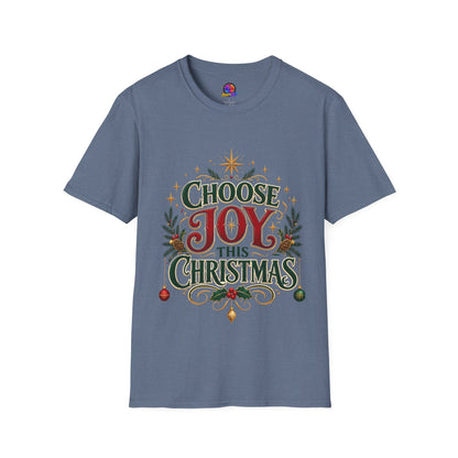 Choose Joy This Christmas T-Shirt — Festive Holiday Graphic Tee