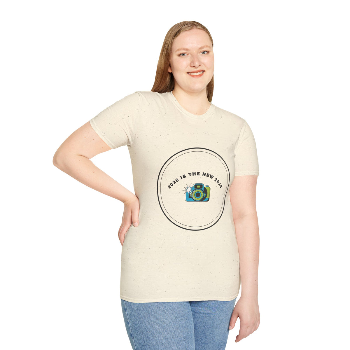 2026 Is The New 2018 T-Shirt — Vintage Camera Graphic Tee - Trending Now - September 2026