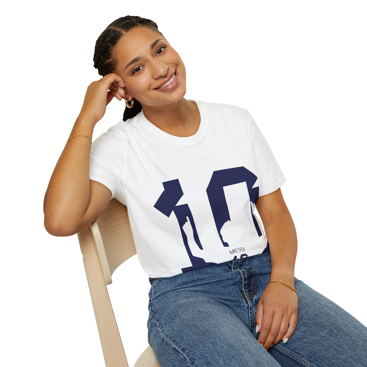 Number 10 Jersey T-Shirt — Retro Athletic Graphic Tee