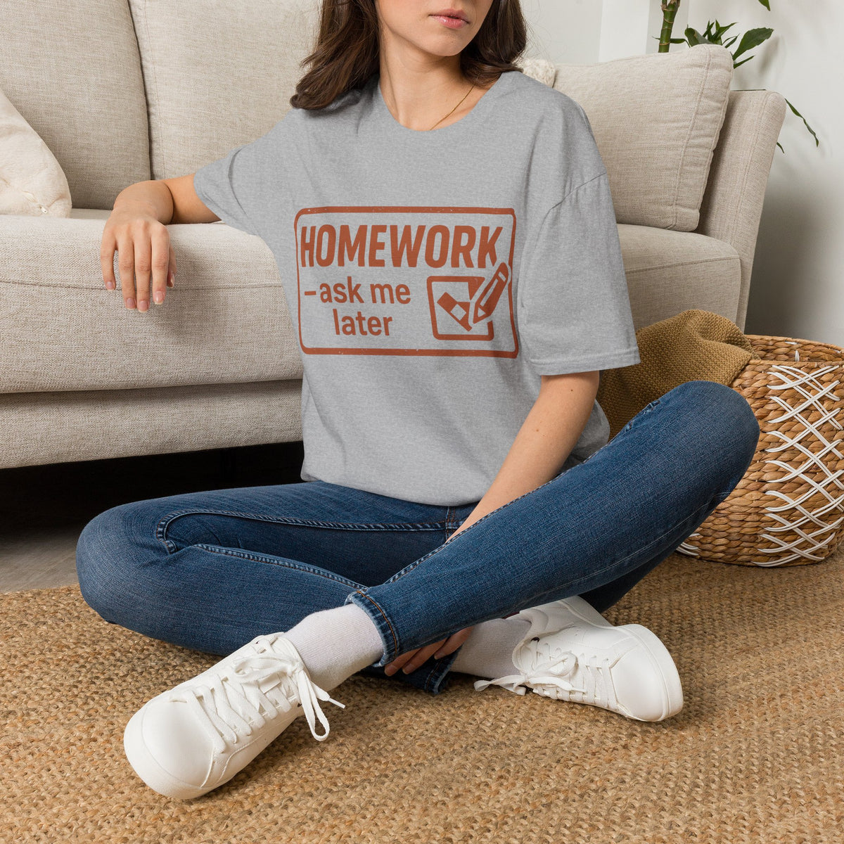 Homework Club T‑Shirt — 'Homework? Done Later' Retro Badge Tee - Trending Now - August 2026