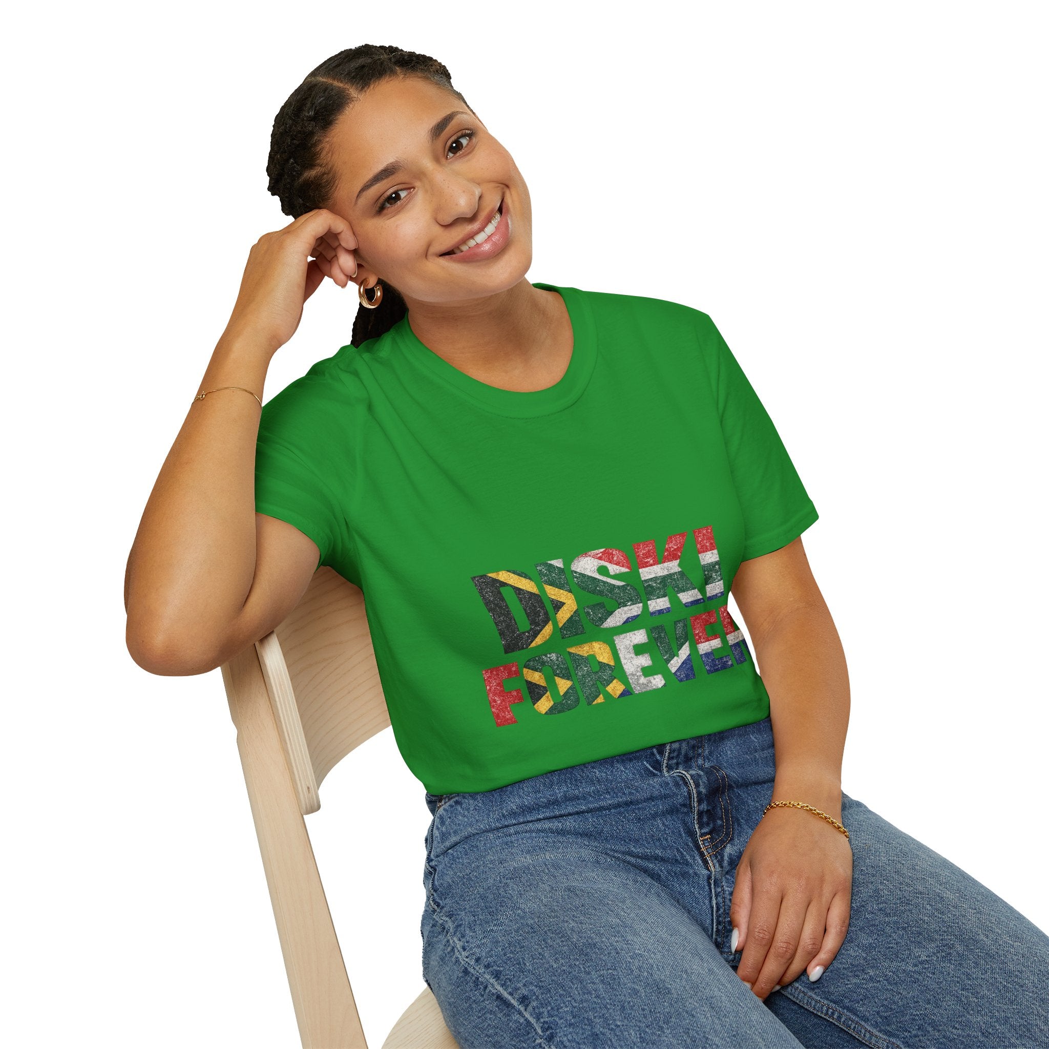 South Africa Diski T‑Shirt — "DISKI" South African Soccer Pride Tee