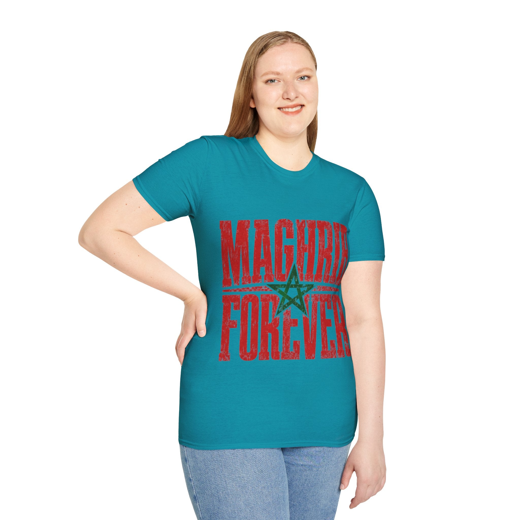Morocco T-Shirt — Maghrib Forever Moroccan Flag Graphic Tee