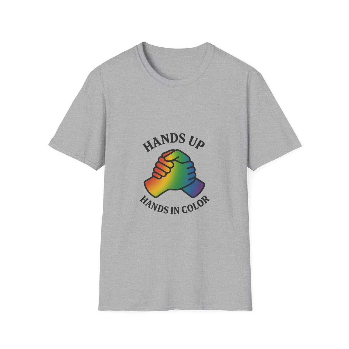 Hands Up Rainbow Hands in Color T-Shirt - Trending Now - October 2026