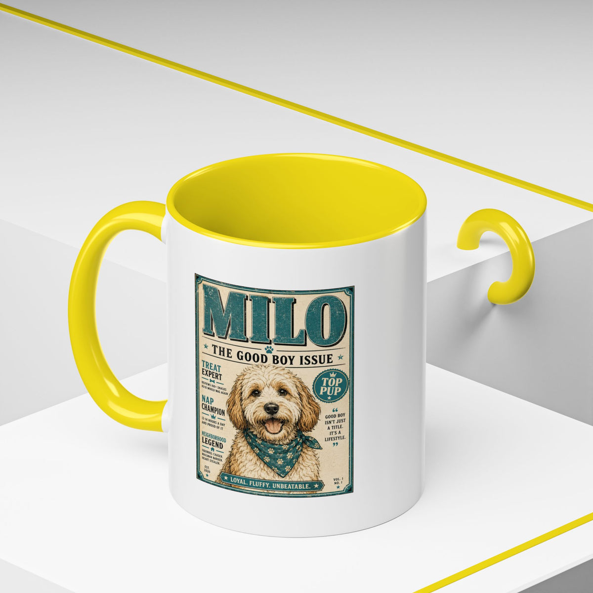 Milo Bailey Dog Dad Mom Milo 'The Good Boy Issue' Coffee Mug