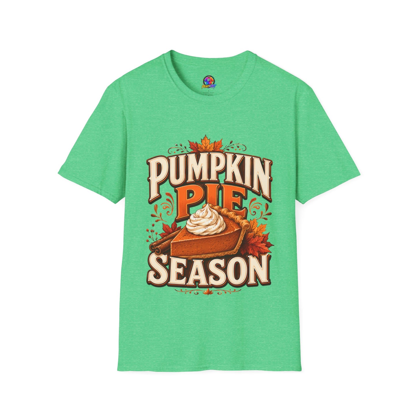 Pumpkin Pie Season T-Shirt — Autumn Thanksgiving Dessert Lover Tee