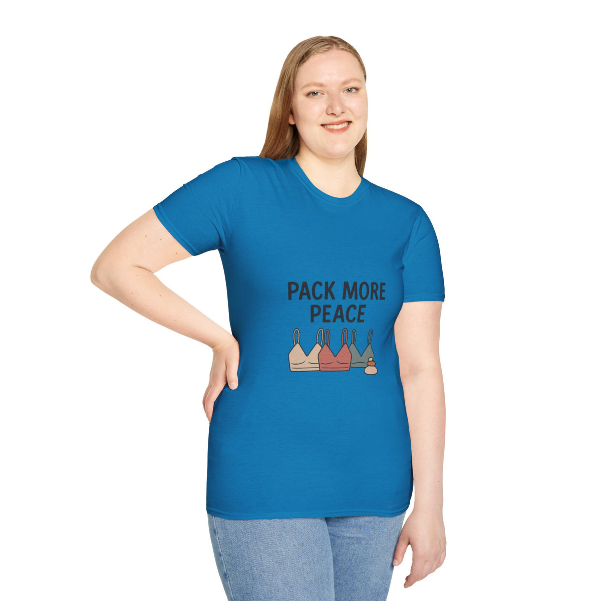 Pack More Peace T-Shirt — Minimalist Yoga / Mindfulness Tee - Trending Now - October 2026