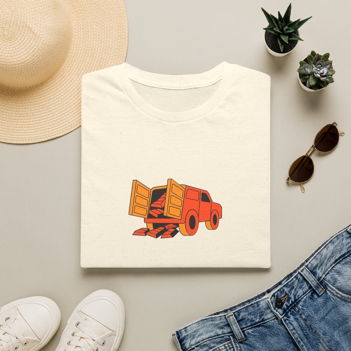 T-Shirt — "Pancollectest Crime Ever" Truck Graphic Tee - Trending Now - September 2026