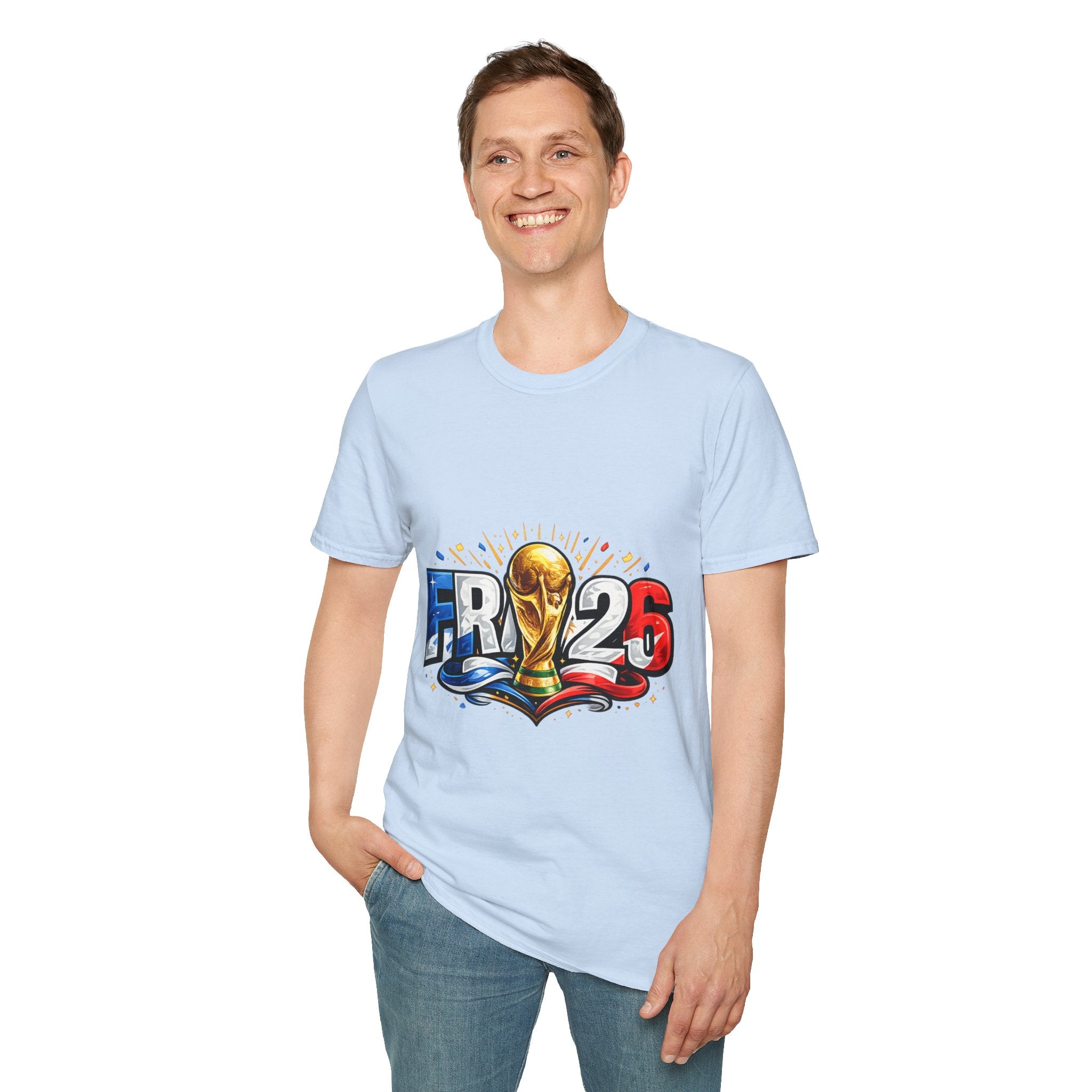 France World Cup Trophy 26 T-Shirt — Soccer Championship Fan Tee