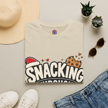 Snacking Through Christmas T-Shirt — Funny Holiday Cookie Tee