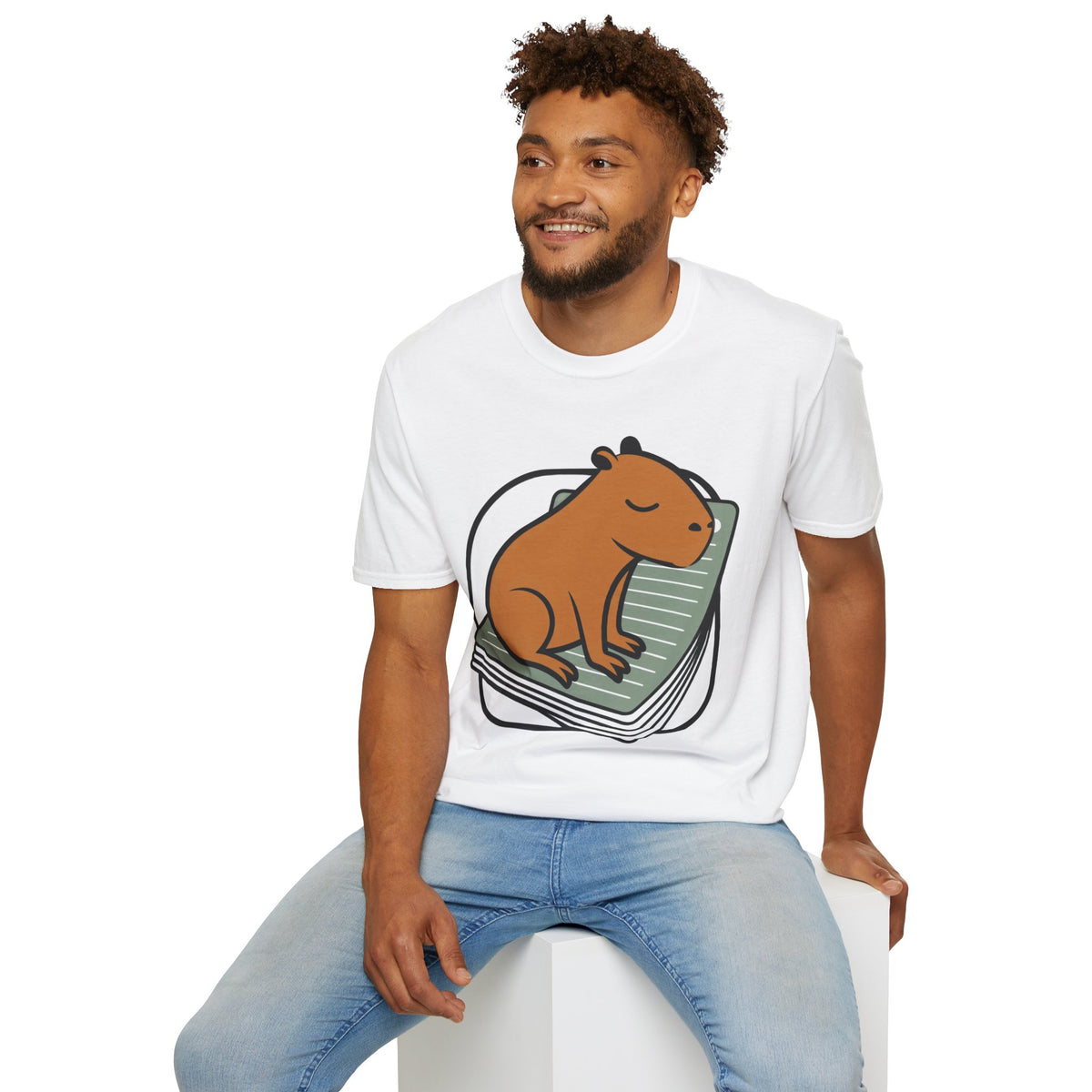 Capybara Nap T-Shirt — Cute Relaxed Capybara Illustration Tee - Trending Now - August 2026