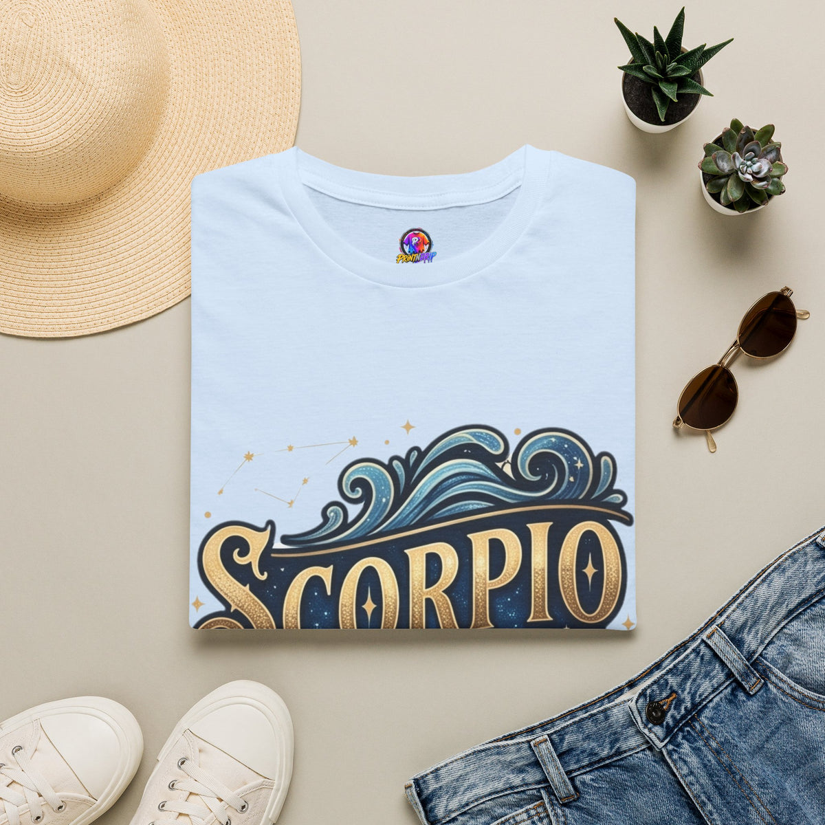 Scorpio Intuition T-Shirt — Zodiac Astrology Graphic Tee