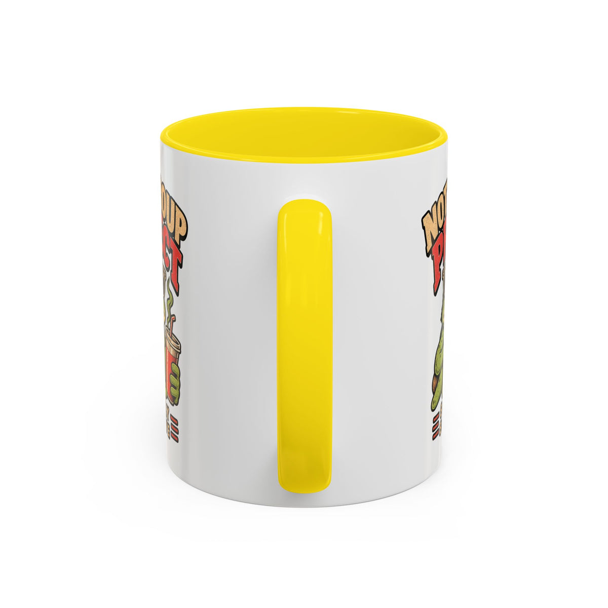 Funny And Witty "Not A Group Project" Accent Coffee Mug (11, 15oz)