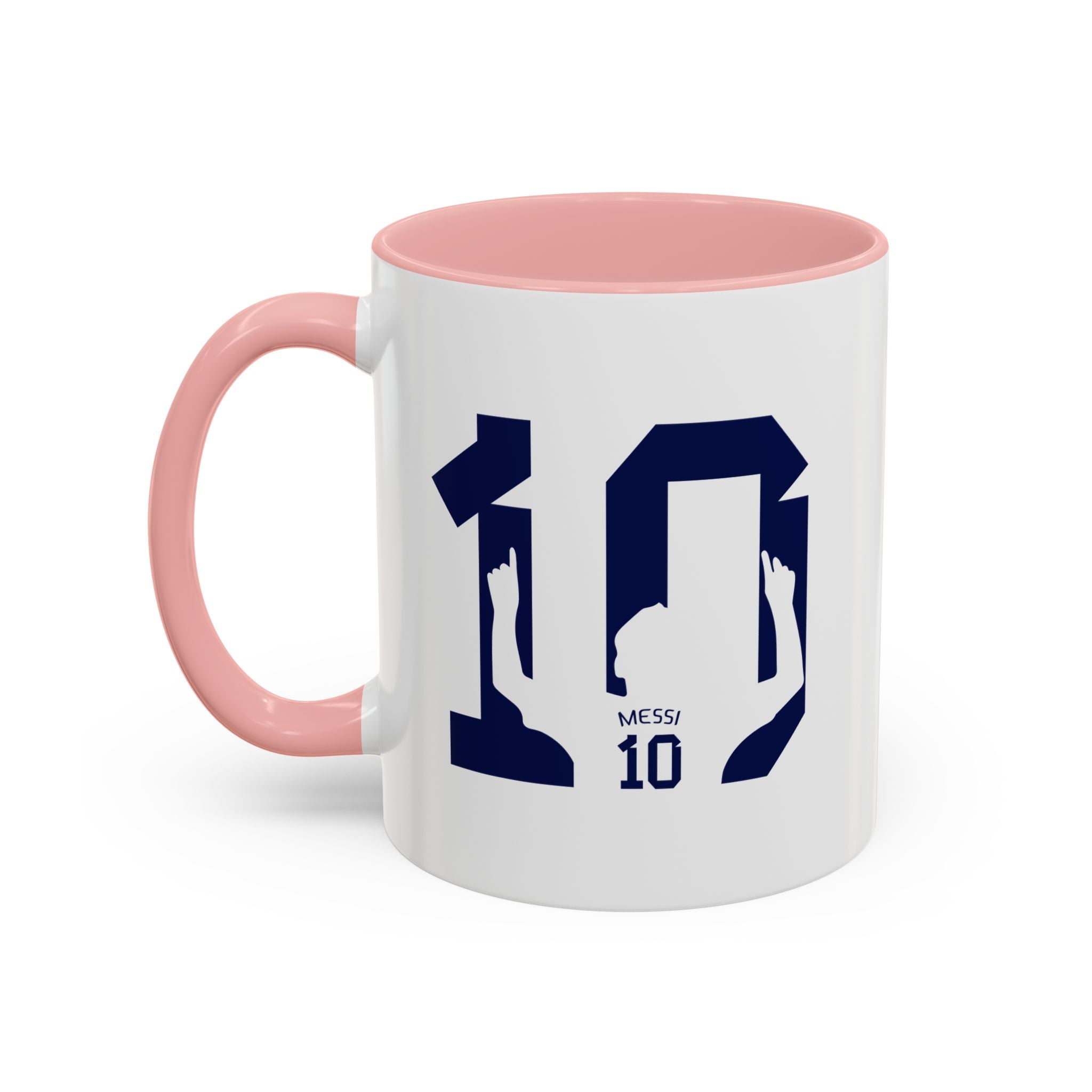 Messi Number 10 Coffee Mug — Soccer Fan Accent Mug