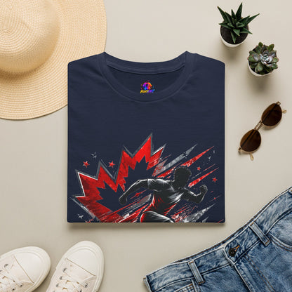 Canada Northern Force Running T‑Shirt — Canada Maple Runner Athletic Tee
