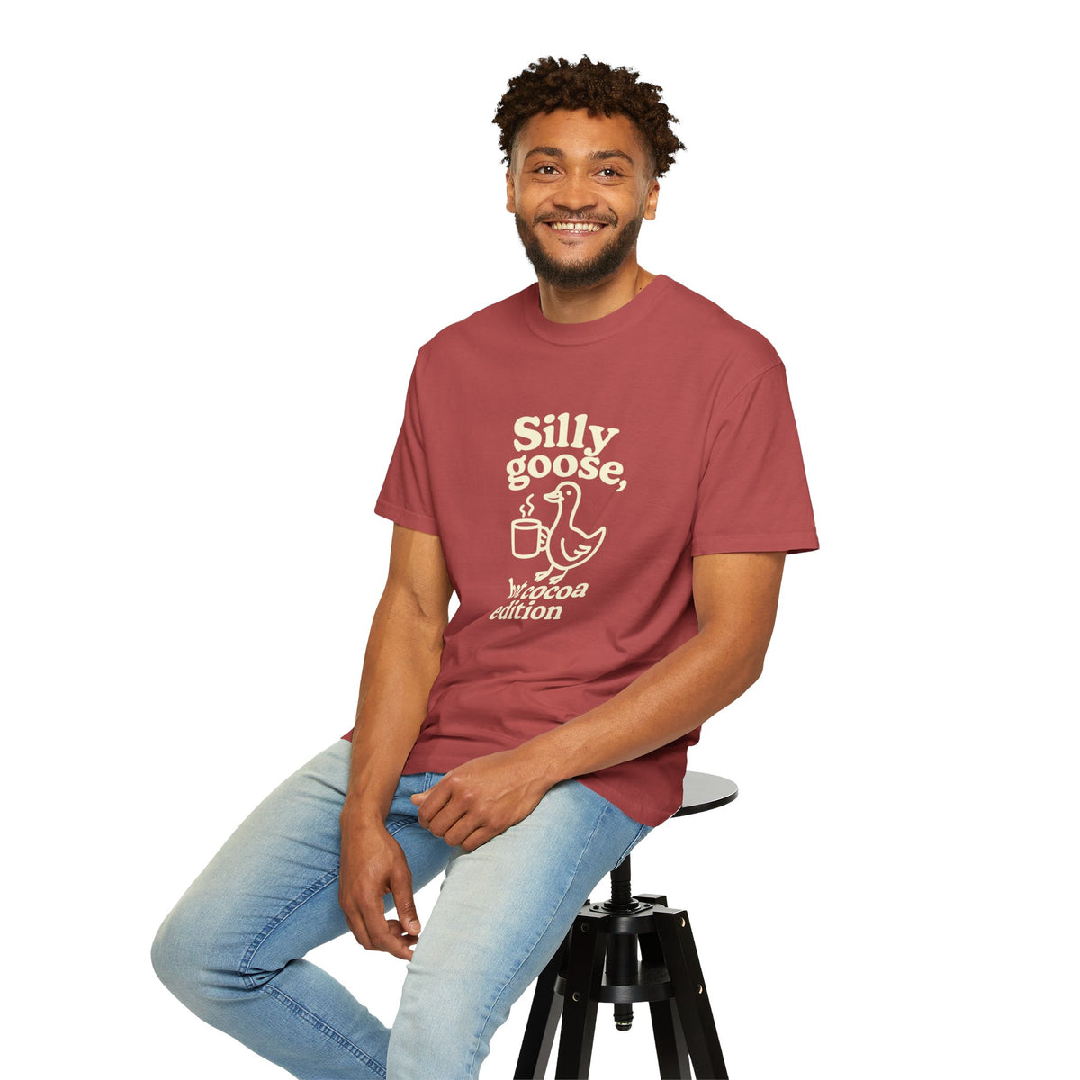 Silly Goose Hot Cocoa T-Shirt — Cute Winter Graphic Tee - Trending Now - October 2026