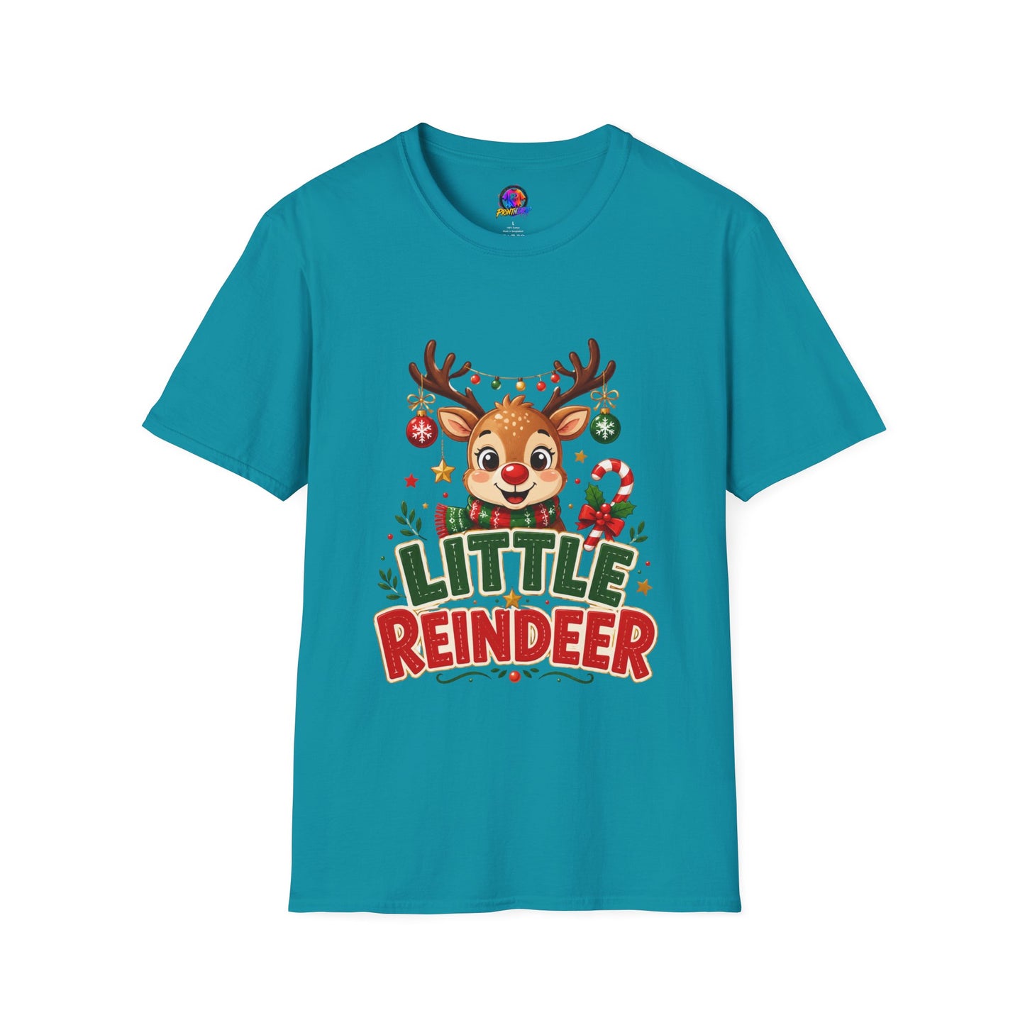 Little Reindeer T-Shirt — Cute Christmas Holiday Kids & Family Shirt