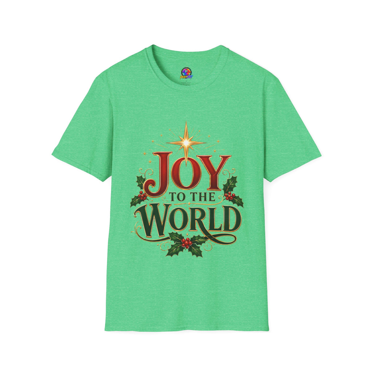 Joy to the World T-Shirt — Festive Christmas Holiday Tee