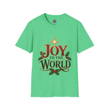Joy to the World T-Shirt — Festive Christmas Holiday Tee