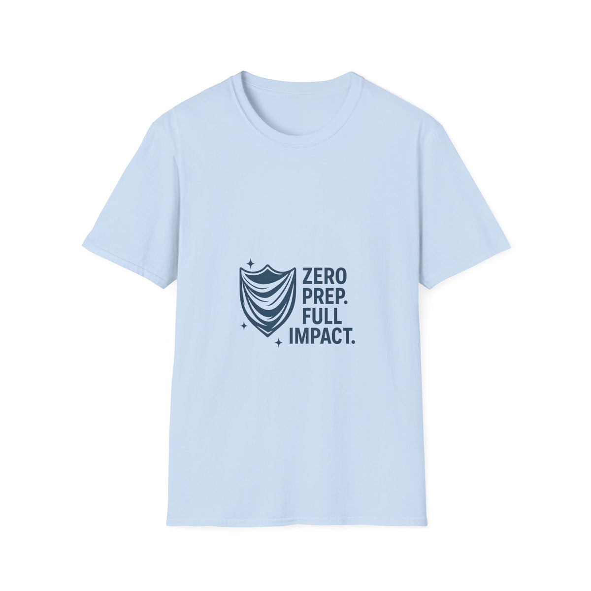 Zero Prep Full Impact Motivational Workout Graphic Tee - Trending Now - October 2026