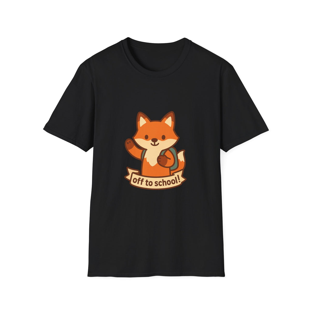 Cute Fox "Off to School" T-Shirt — Kids/Teacher Back-to-School Tee - Trending Now - August 2026