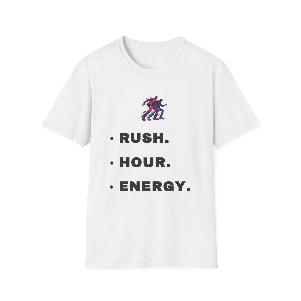 Rush. Hour. Energy. T‑Shirt — Minimal Runner Graphic Tee - Trending Now - September 2026