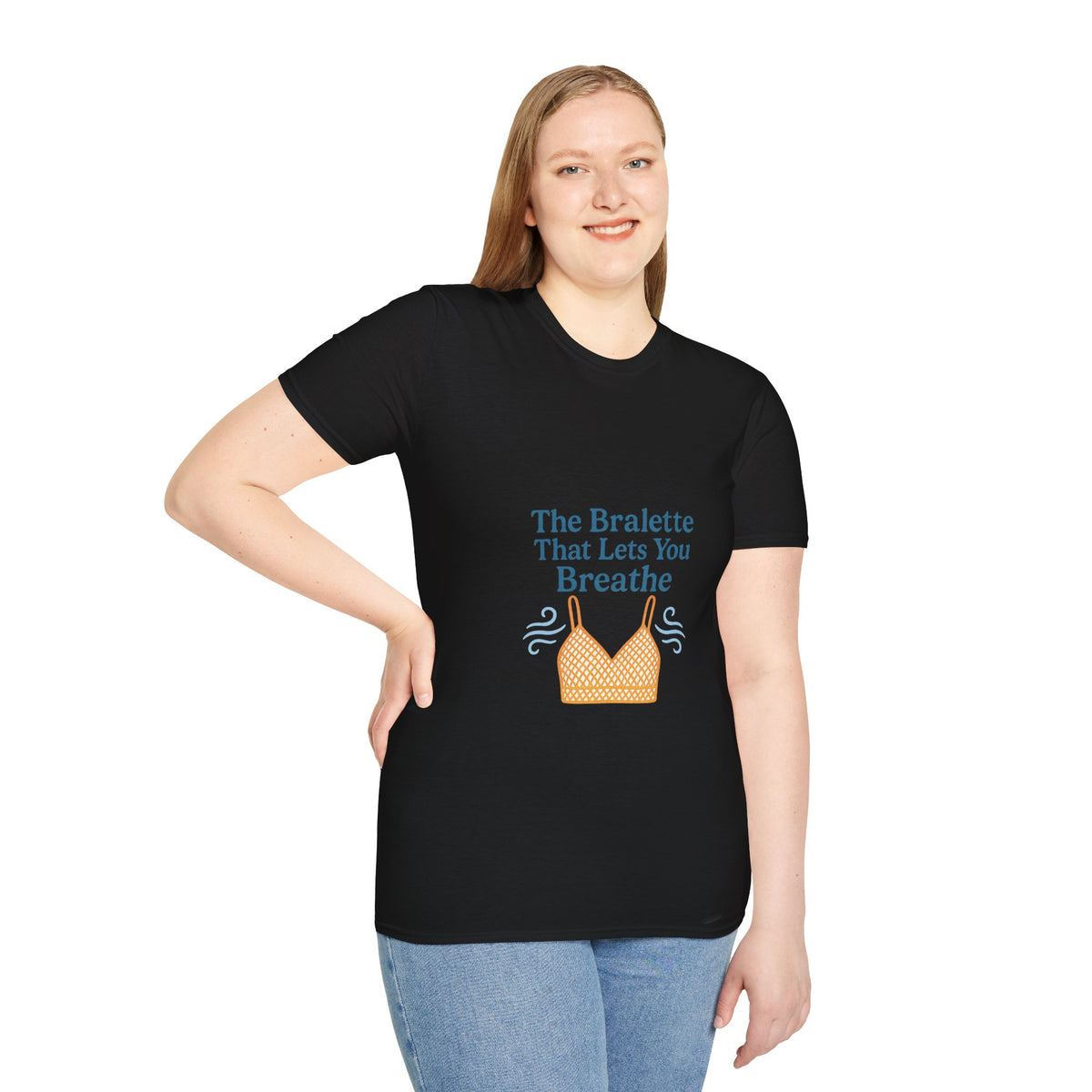 T-Shirt — "The Bralette That Lets You Breathe" Graphic Tee - Trending Now - October 2026