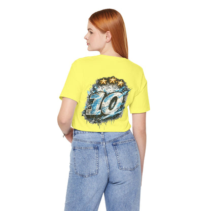 Buenos Aires Nights T‑Shirt — '10' Grunge Graphic Tee - Argentina No. 10