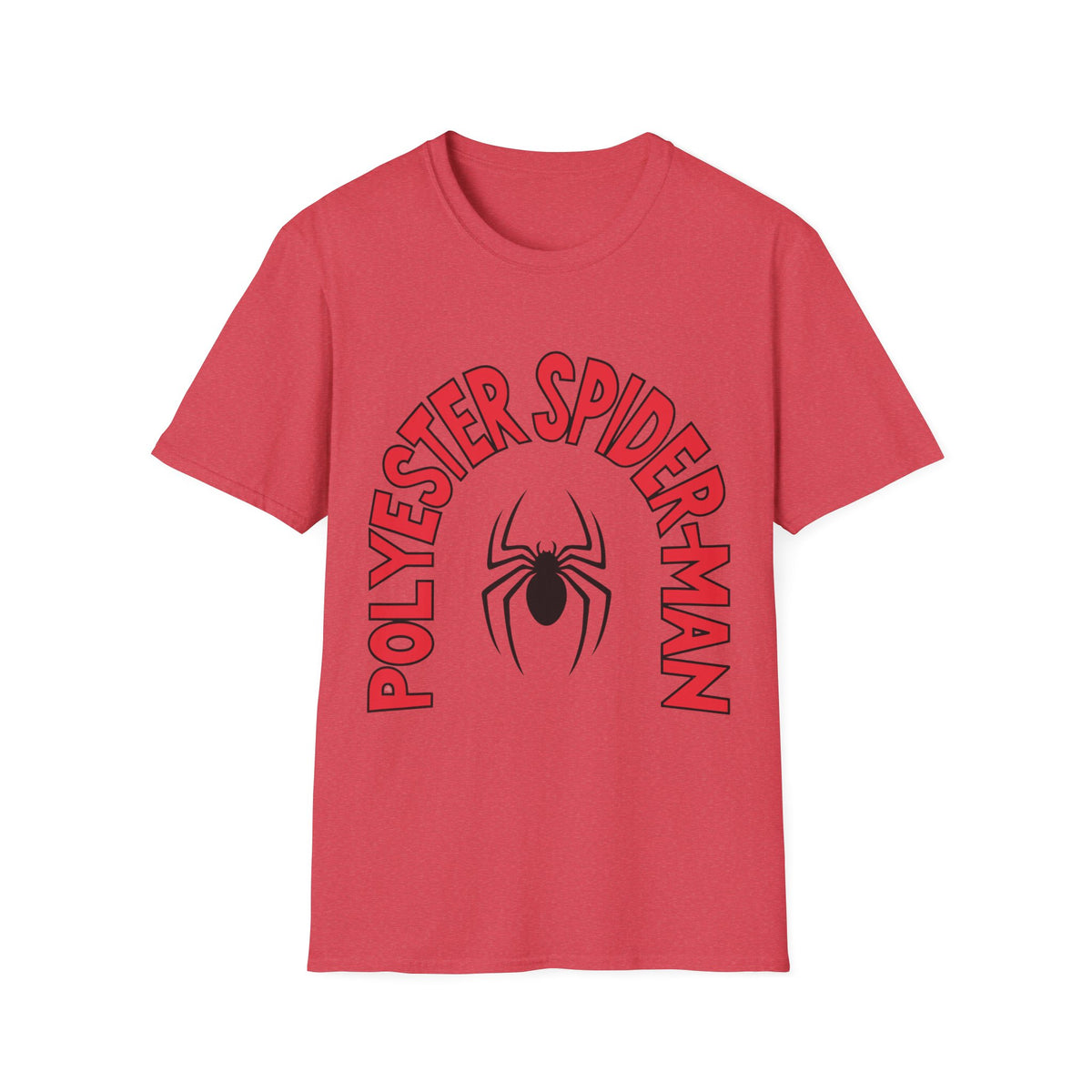 Spider Graphic T-Shirt — "Polyester Spiderman" Retro Spider Logo Tee - Trending Now - August 2026