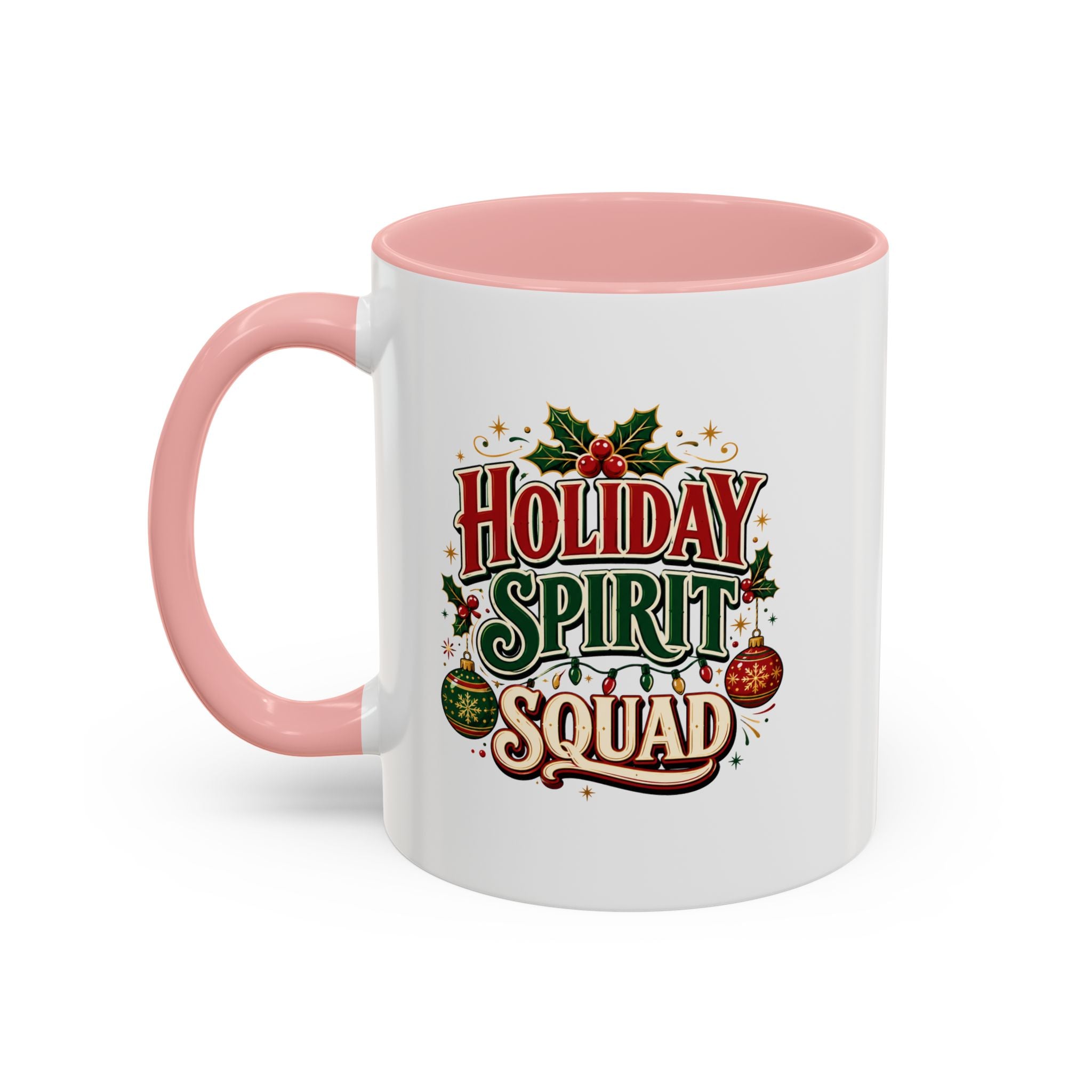 Accent Coffee Mug Holiday Spirit Squad
