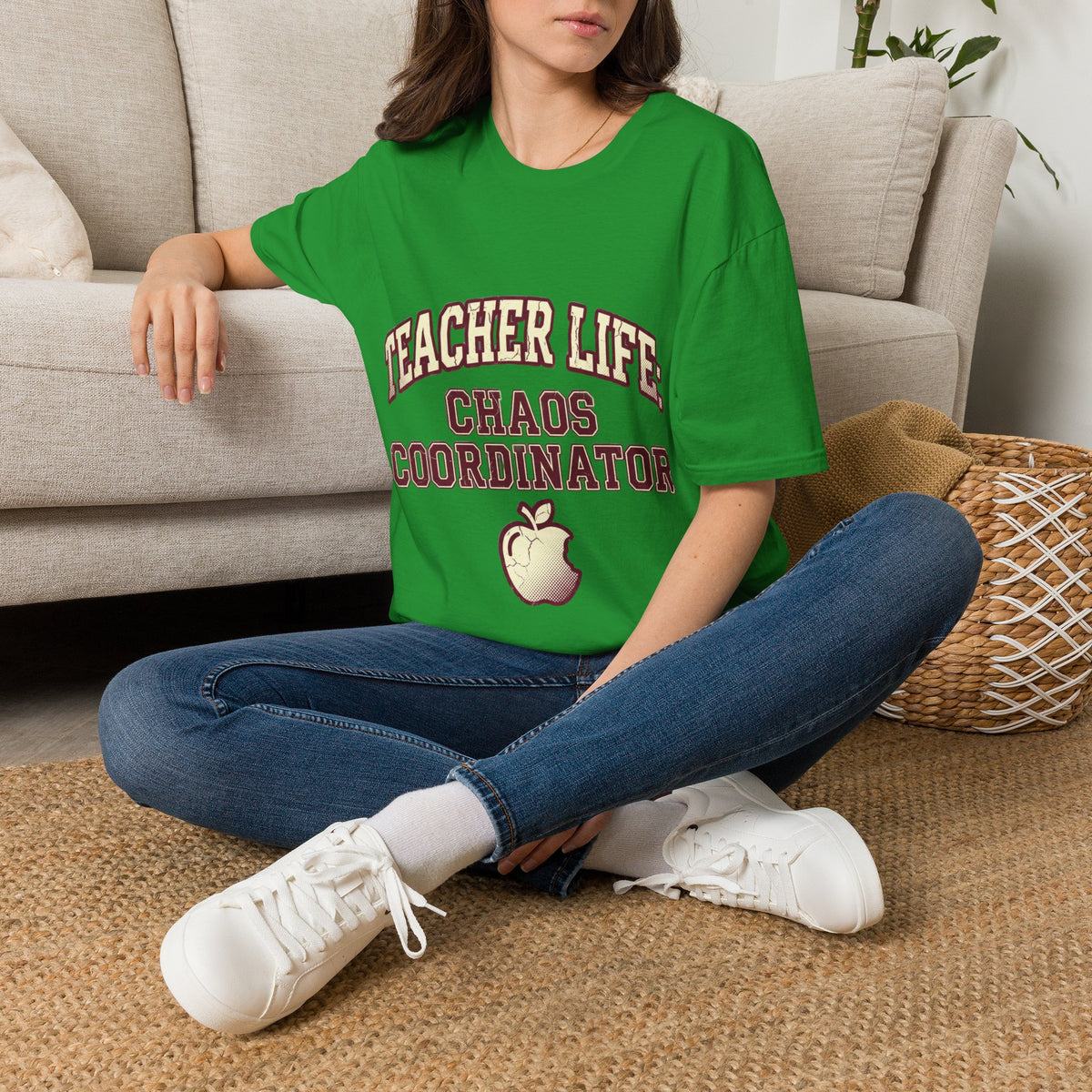 Teacher Life Chaos Coordinator Unisex Softstyle T-Shirt