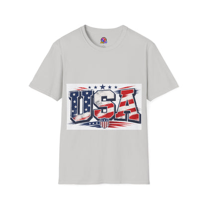 USA Flag Graphic T-Shirt — Patriotic American Pride Tee
