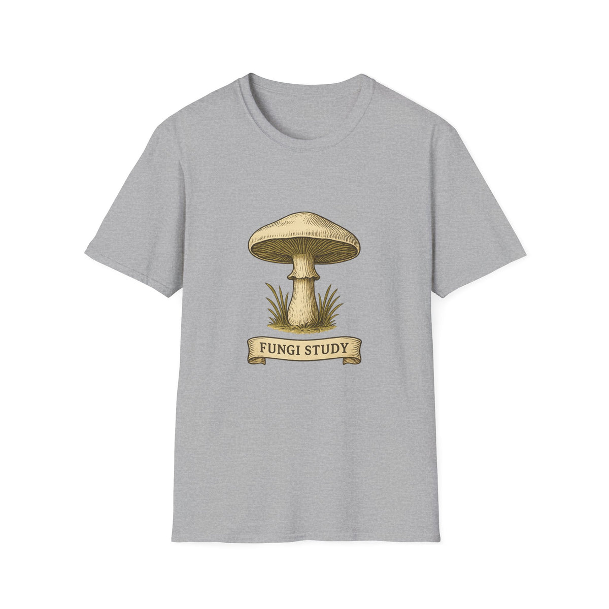 Mushroom Study T‑Shirt — Botanical Vintage Mushroom Illustration Tee - Trending Now - August 2026
