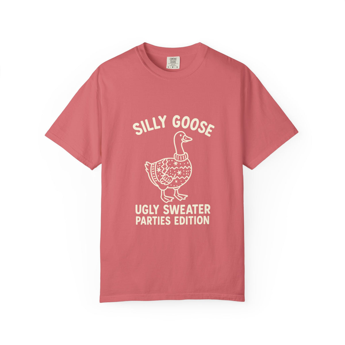 Silly Goose Ugly Sweater Parties Edition T-Shirt - Trending Now - October 2026