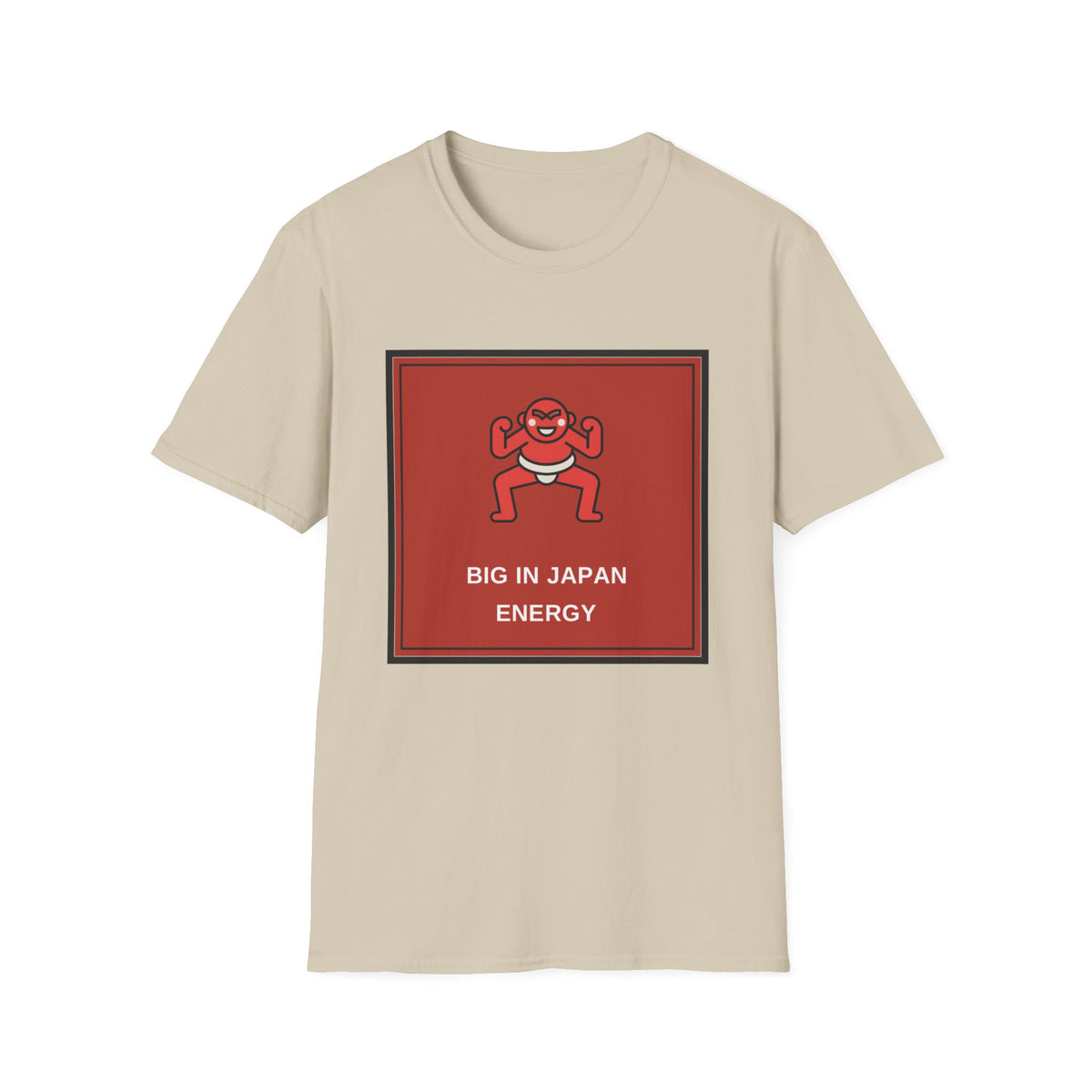 T-Shirt — "Big in Japan Energy" Red Graphic Tee - Trending Now - August 2026