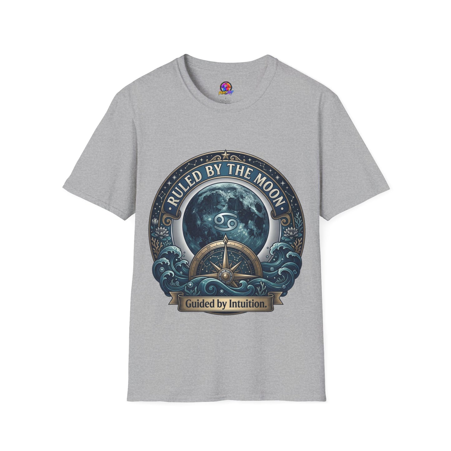 Ruled by the Moon T-Shirt — Moonphase Zodiac Graphic Tee