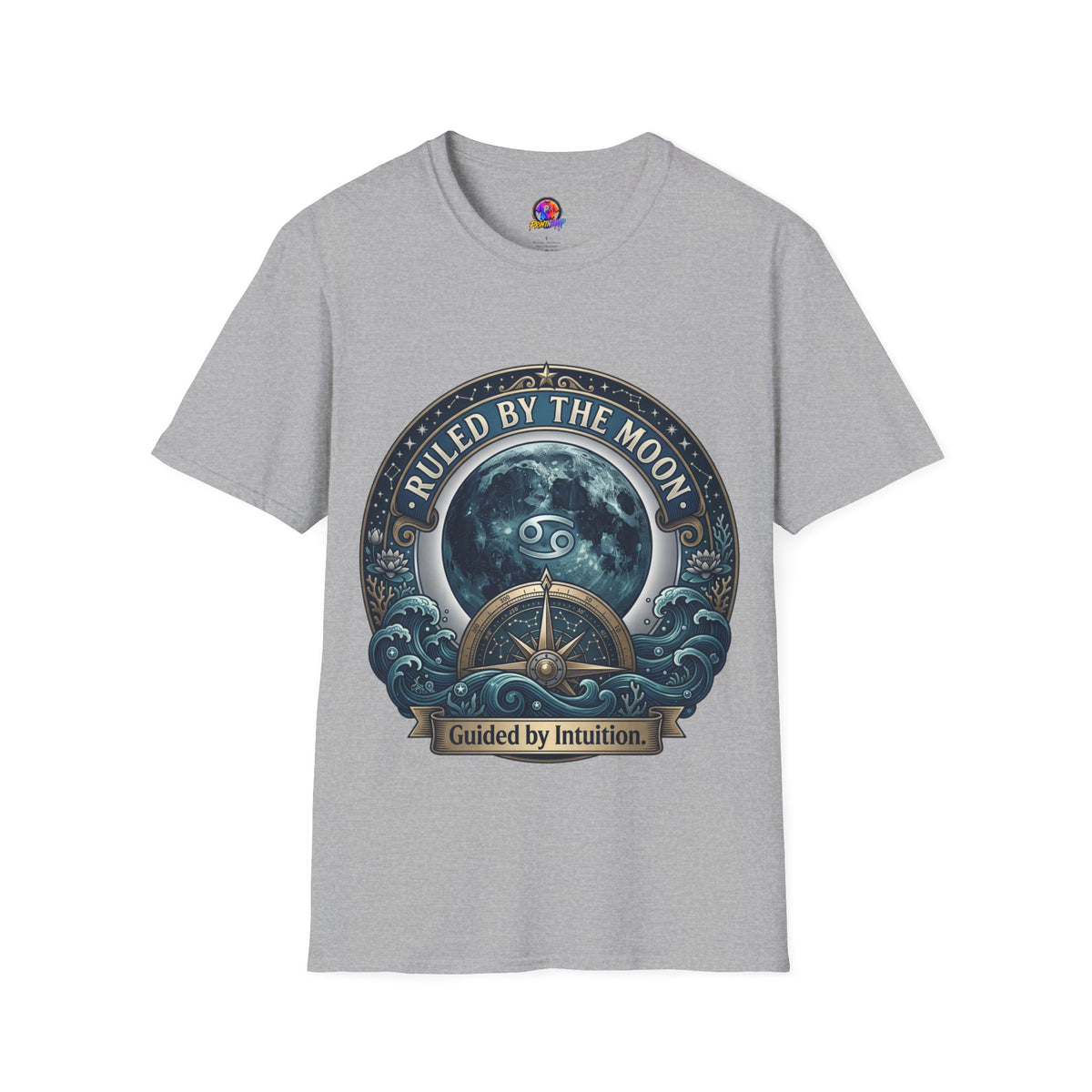 Ruled by the Moon T-Shirt — Moonphase Zodiac Graphic Tee