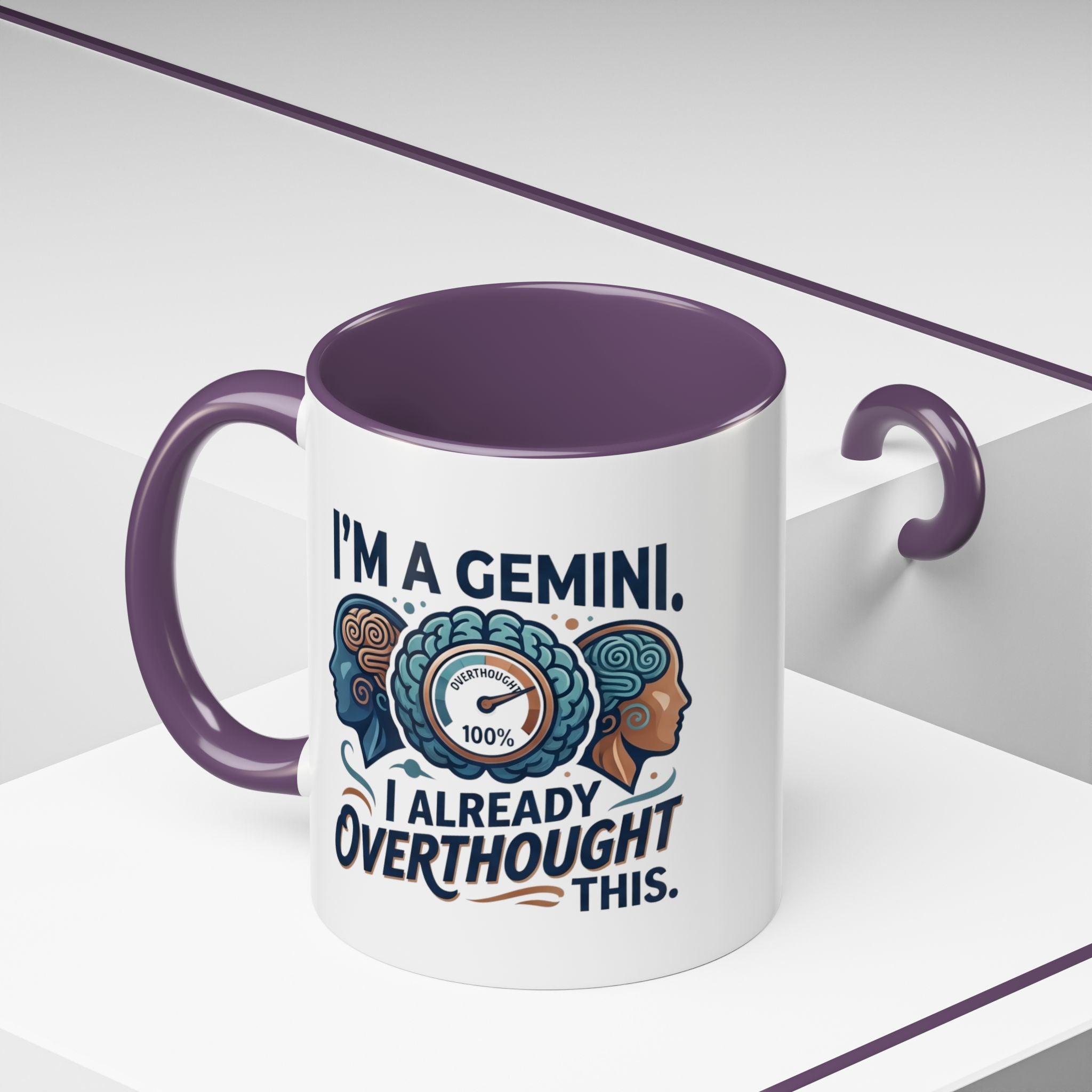 I'm a Gemini Coffee Mug — I Already Overthought This Zodiac Mug (11/15oz)