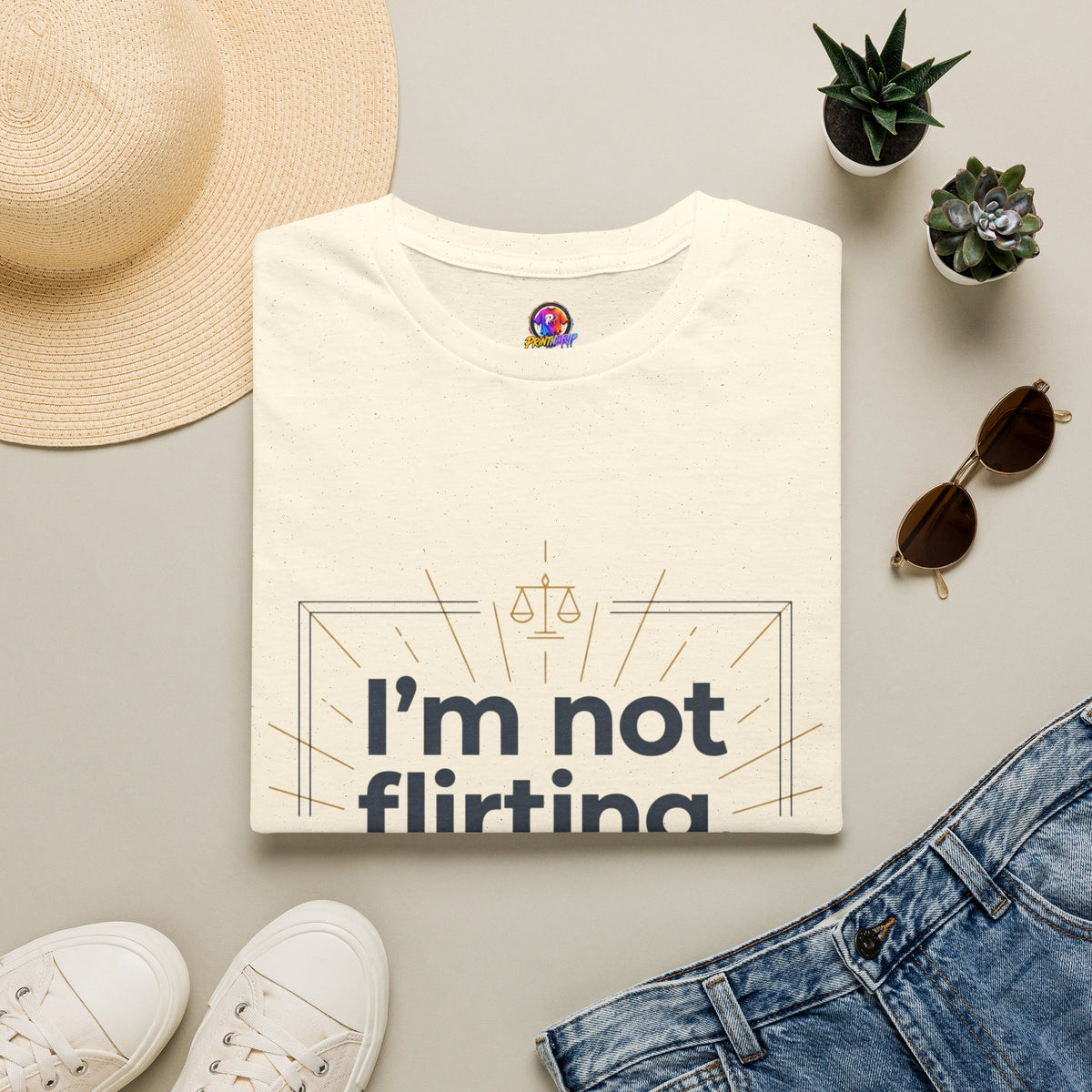 I'm Not Flirting I'm Just a Libra T-Shirt