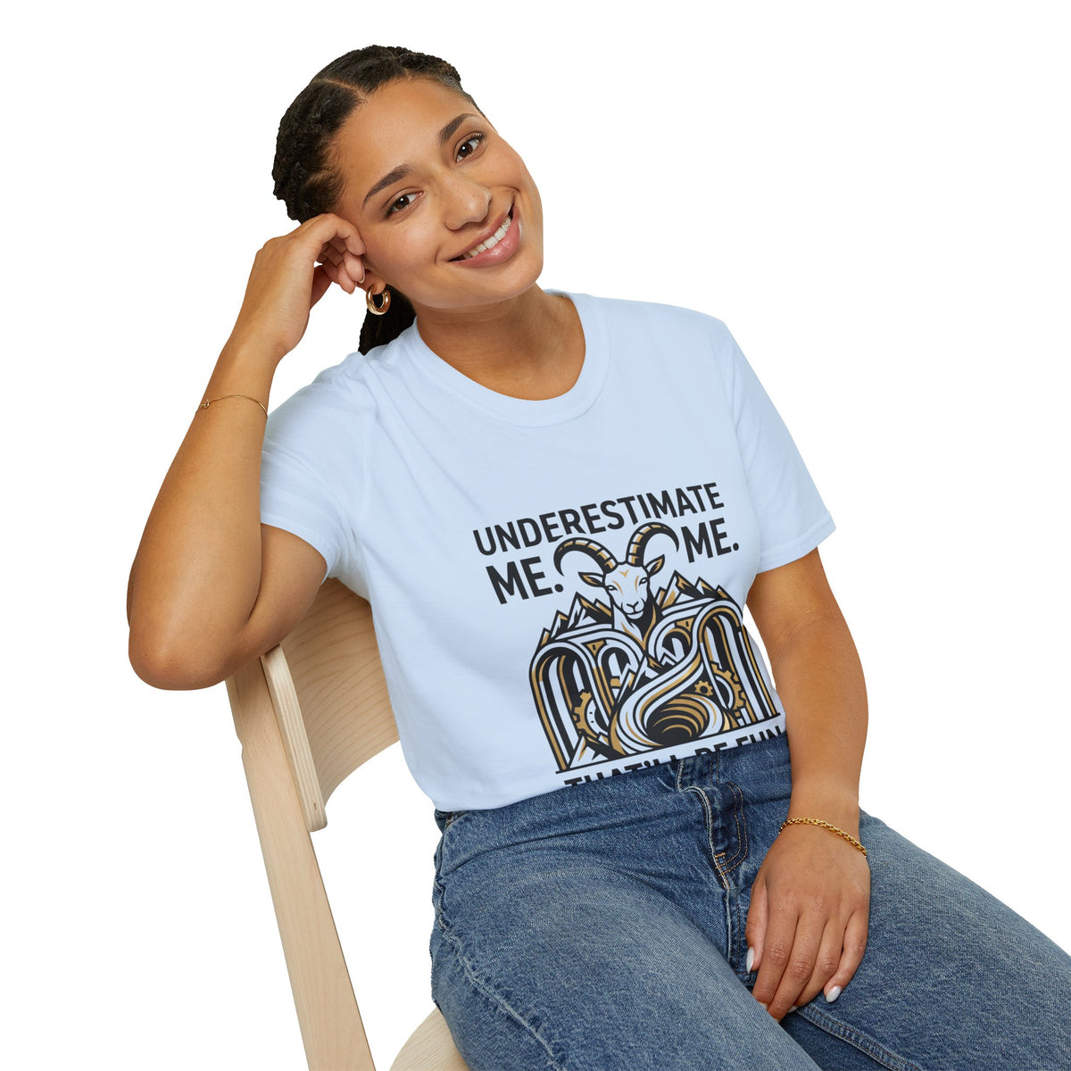 Capricorn 'Underestimate Me That'll Be Fun' T-Shirt