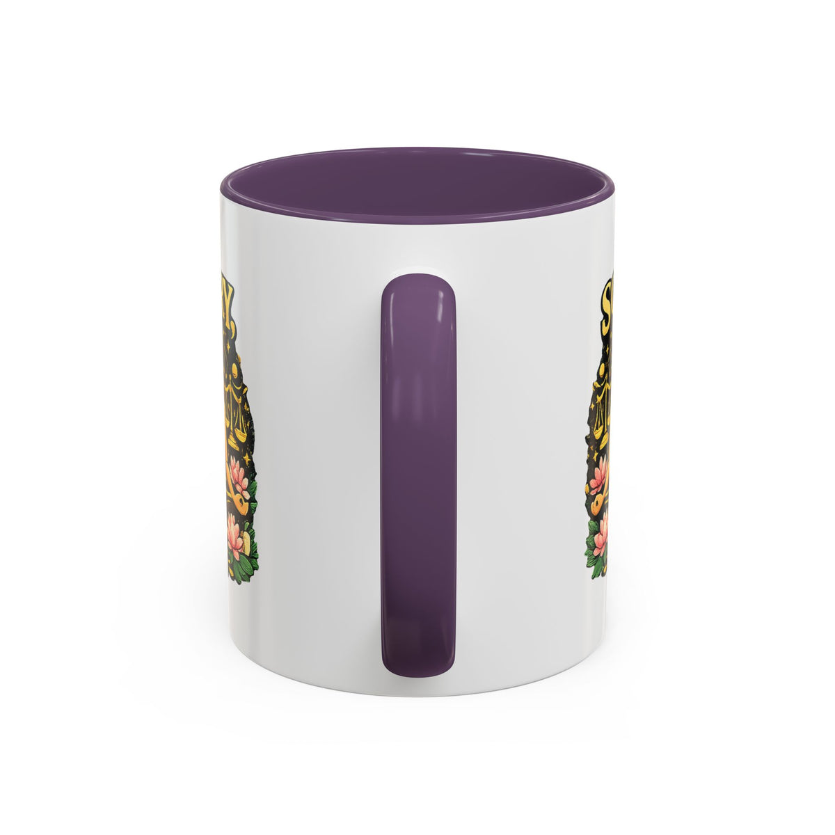 Libra Zodiac Accent Coffee Mug