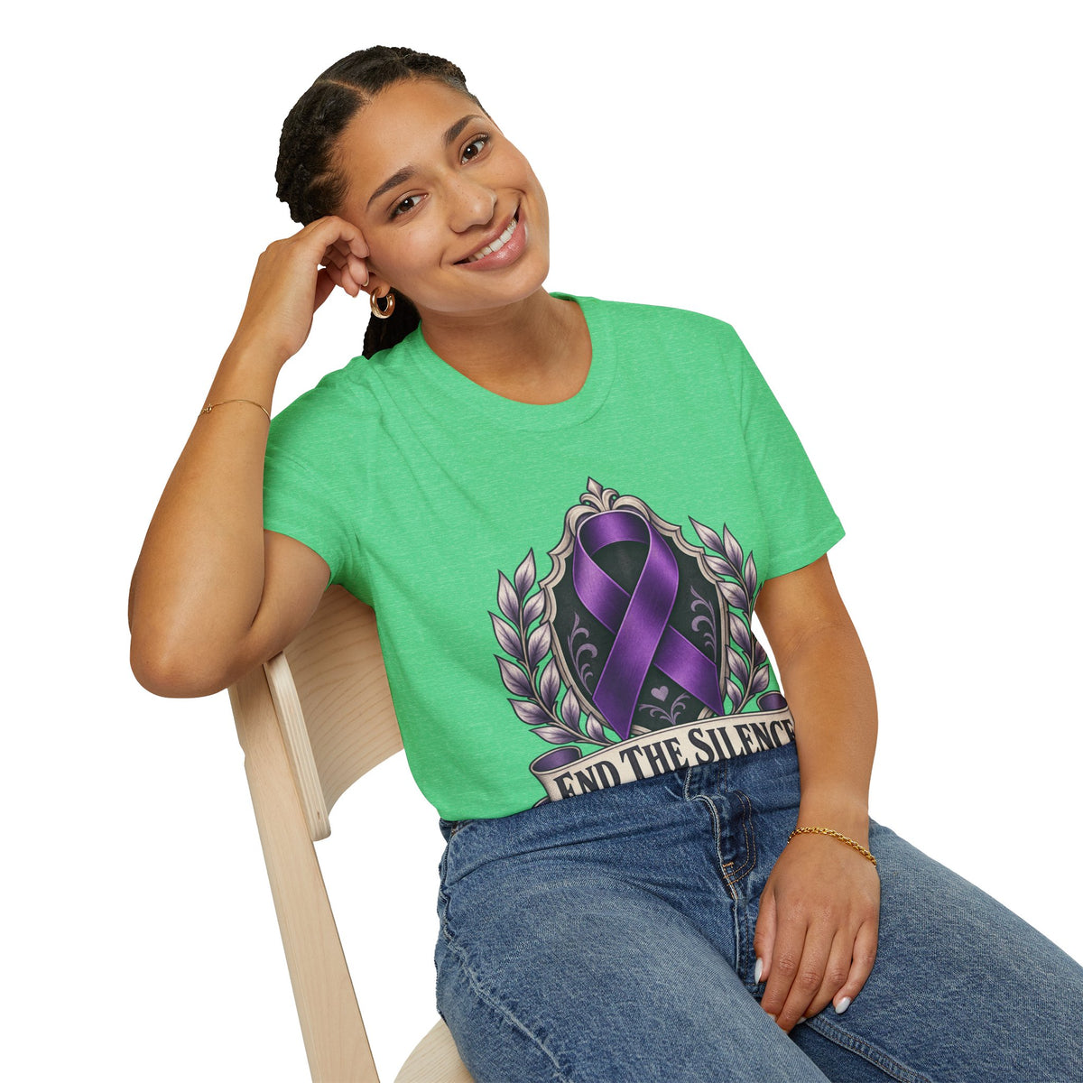 Find The Silence Domestic Violence Awareness T-Shirt