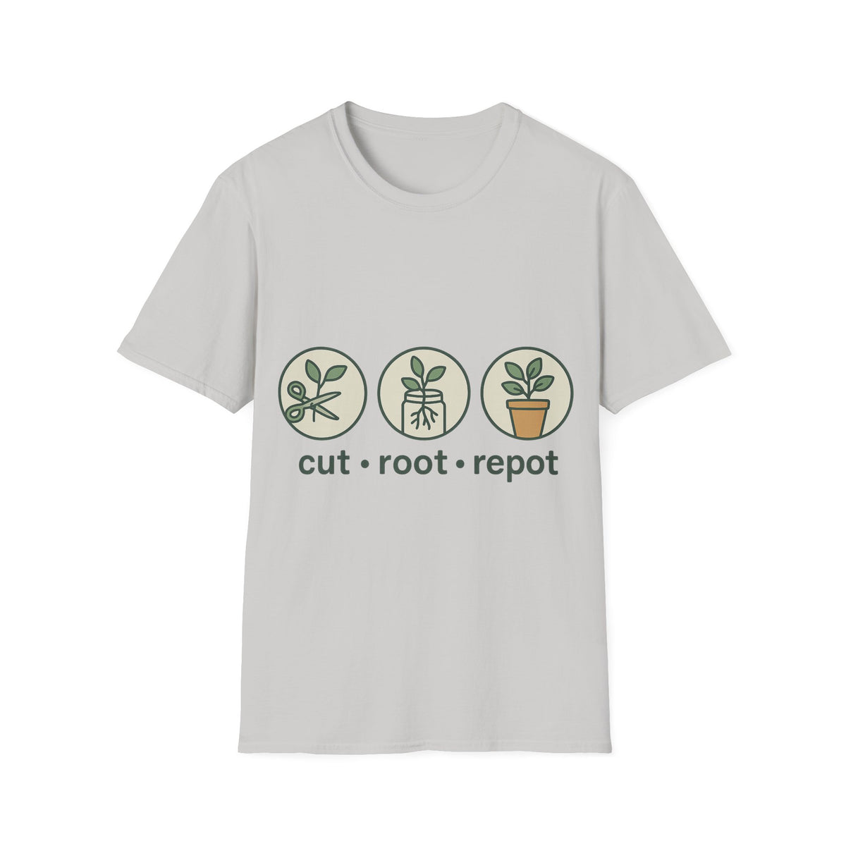 Herbal Icons T‑Shirt — Sage, Mint & Chamomile Plant Symbols Tee - Trending Now - September 2026