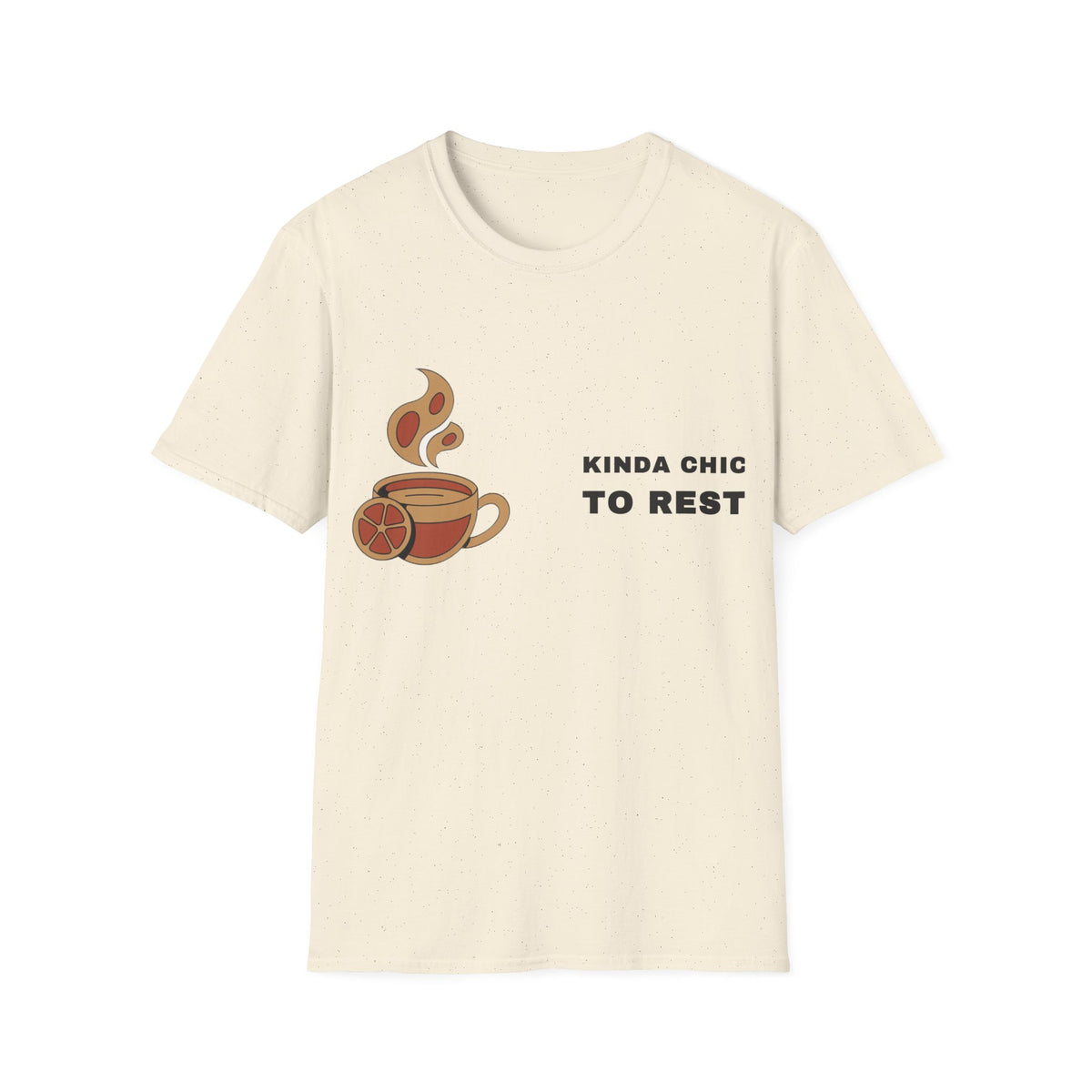 Coffee & Cozy T-Shirt — "Kinda Quiet, Try to Remain" Relaxed Tee - Trending Now - September 2026