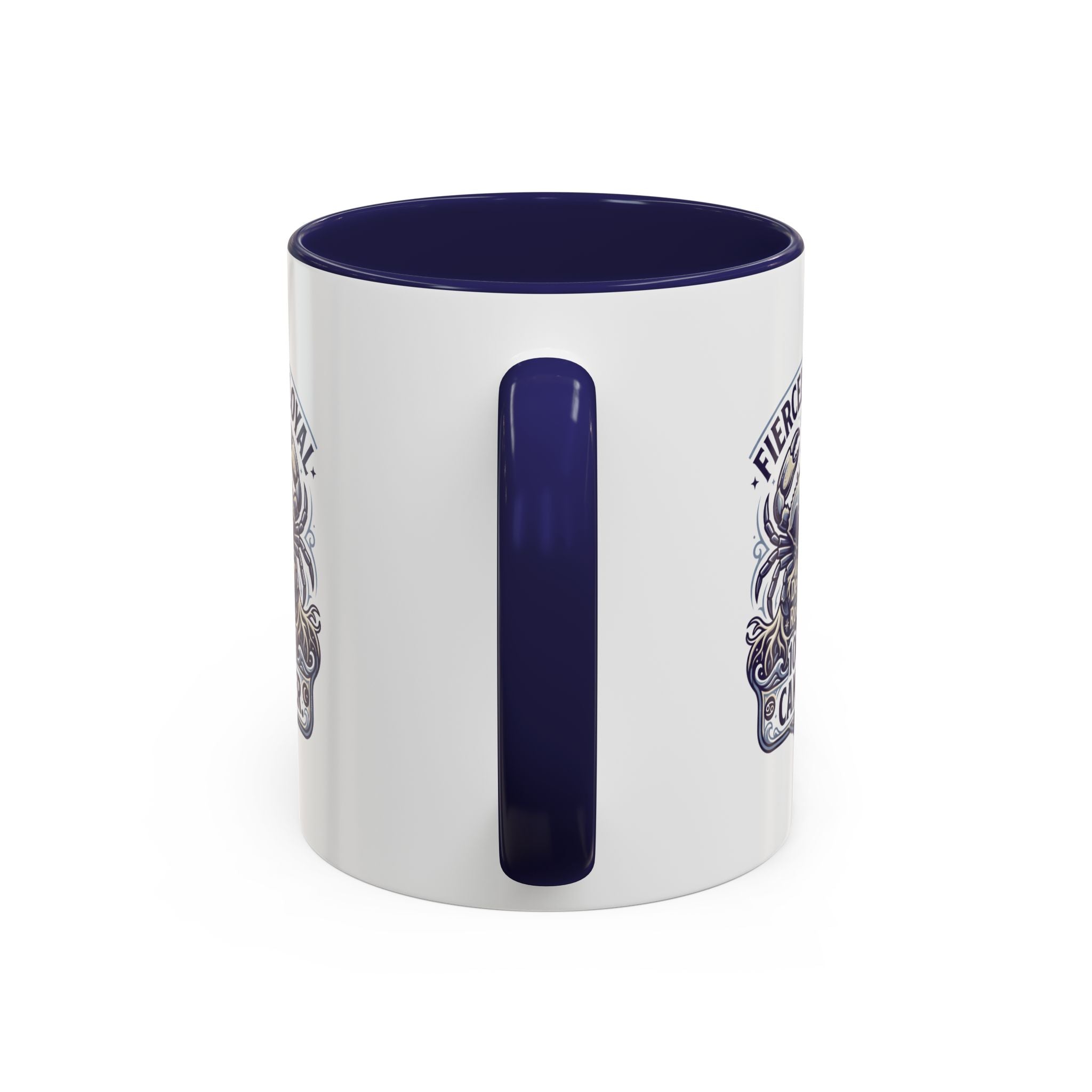 Cancer Zodiac Coffee Mug – "Fiercely Loyal, Deeply Rooted" Accent Mug