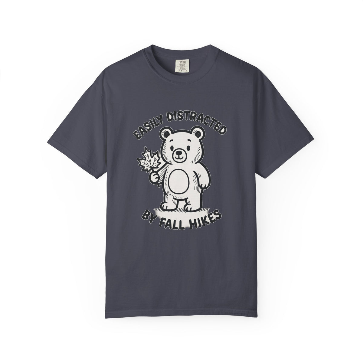 Fall Hikes Bear T-Shirt — "Easily Distracted By Fall Hikes" Autumn Hiking Tee - Trending Now - October 2026