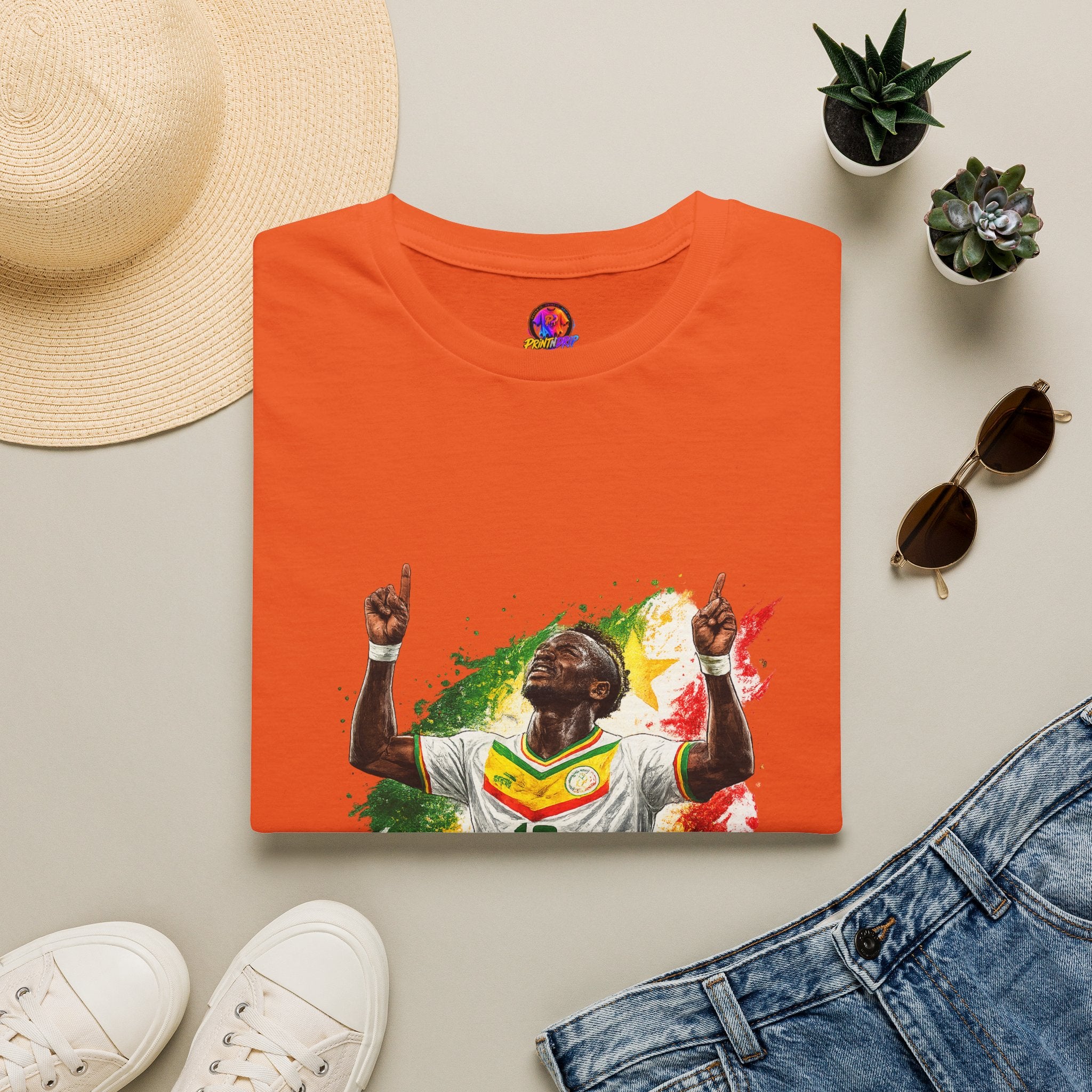 Senegal Sadio Mané Football Shirt – Tribute Soccer Tee