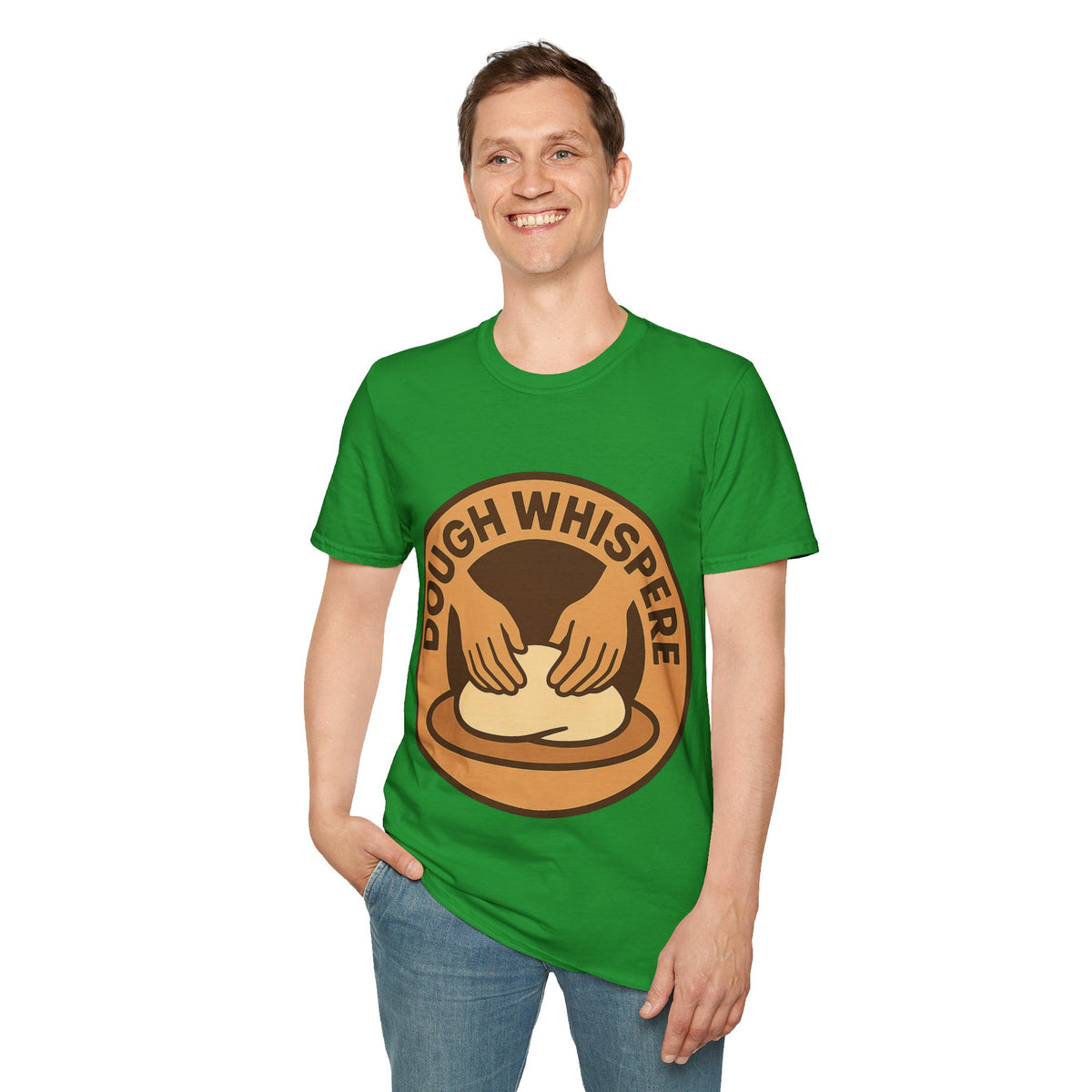 Baker Logo T-Shirt — "Dough Whisperer" Crew Tee- Trending Now - September 2026