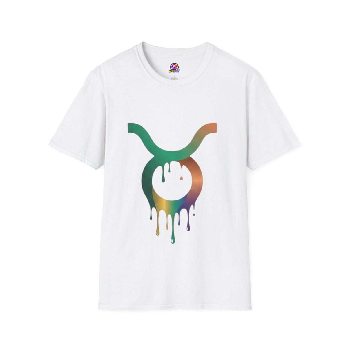 Taurus Abstract Drip Logo T-Shirt