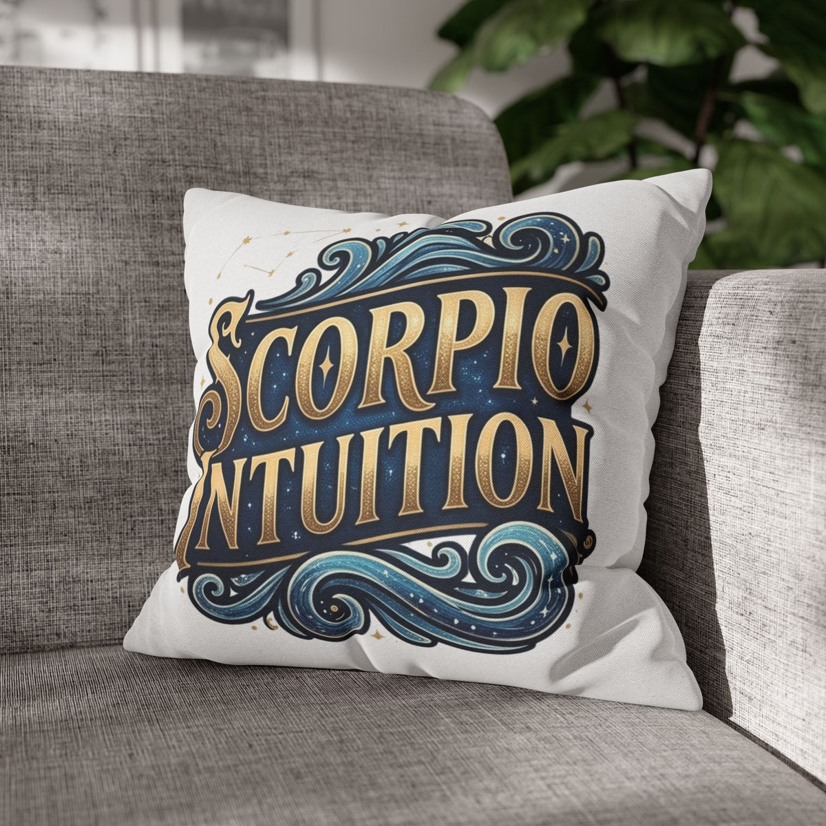 Scorpio Zodiac Intuition Decorative Pillowcase