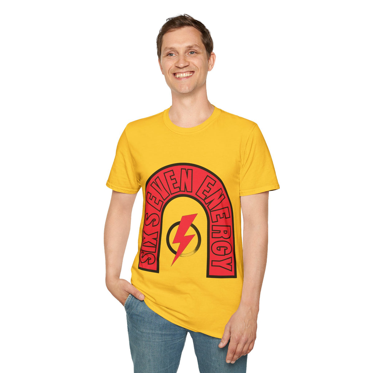 "Six Seven Energy" Lightning Bolt Graphic Tee - Trending Now - September 2026